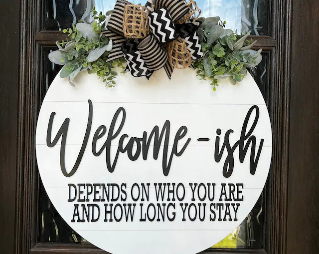 Welcome Ish Depends on Who You Are & How Long You Stay 