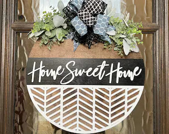 3D Home Sweet Home Sign