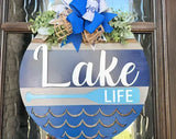 3D Lake Life Door Hanger