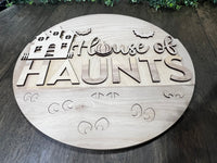 House of Haunts Halloween Round DIY Kit