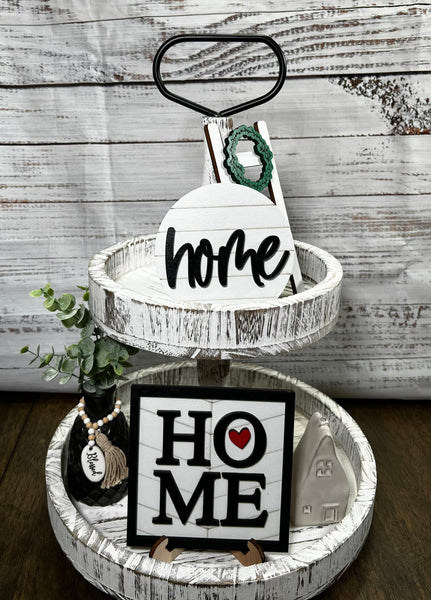 Home Tiered Tray Decor