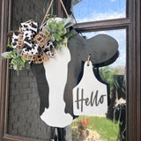 Cow Head Door Hanger