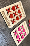 Happy Valentines Day Tic Tac Toe Cards | Valentines Cards | Kids Valentines Cards | Valentines Day Favors