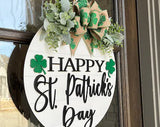 3D Happy St Patricks Day Door Hanger