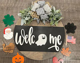 3D Interchangeable Welcome Sign